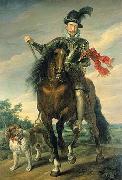 Peter Paul Rubens Equestrian portrait of king Sigismund III Vasa oil on canvas